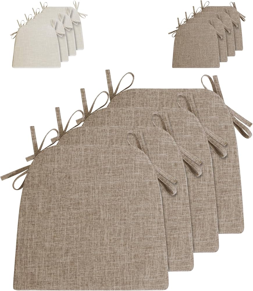 Amazon.co.jp: RUIXUAN 馬蹄形座布団 椅子用ひも付きクッション 滑り Amazon.co.jp: RUIXUAN 馬蹄形座布団 椅子用ひも付きクッション 滑り